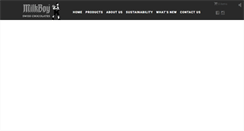 Desktop Screenshot of milkboy.com